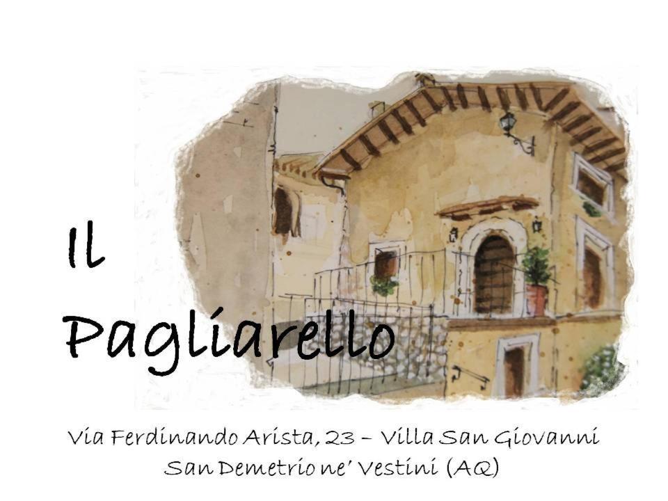 Il Pagliarello Di Villa San Giovanni San Demetrio ne' Vestini Exteriör bild